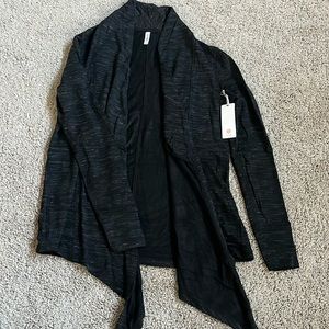 Black/Gray cardigan